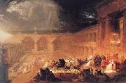 John Martin Belshazzar's Feast France oil painting artist